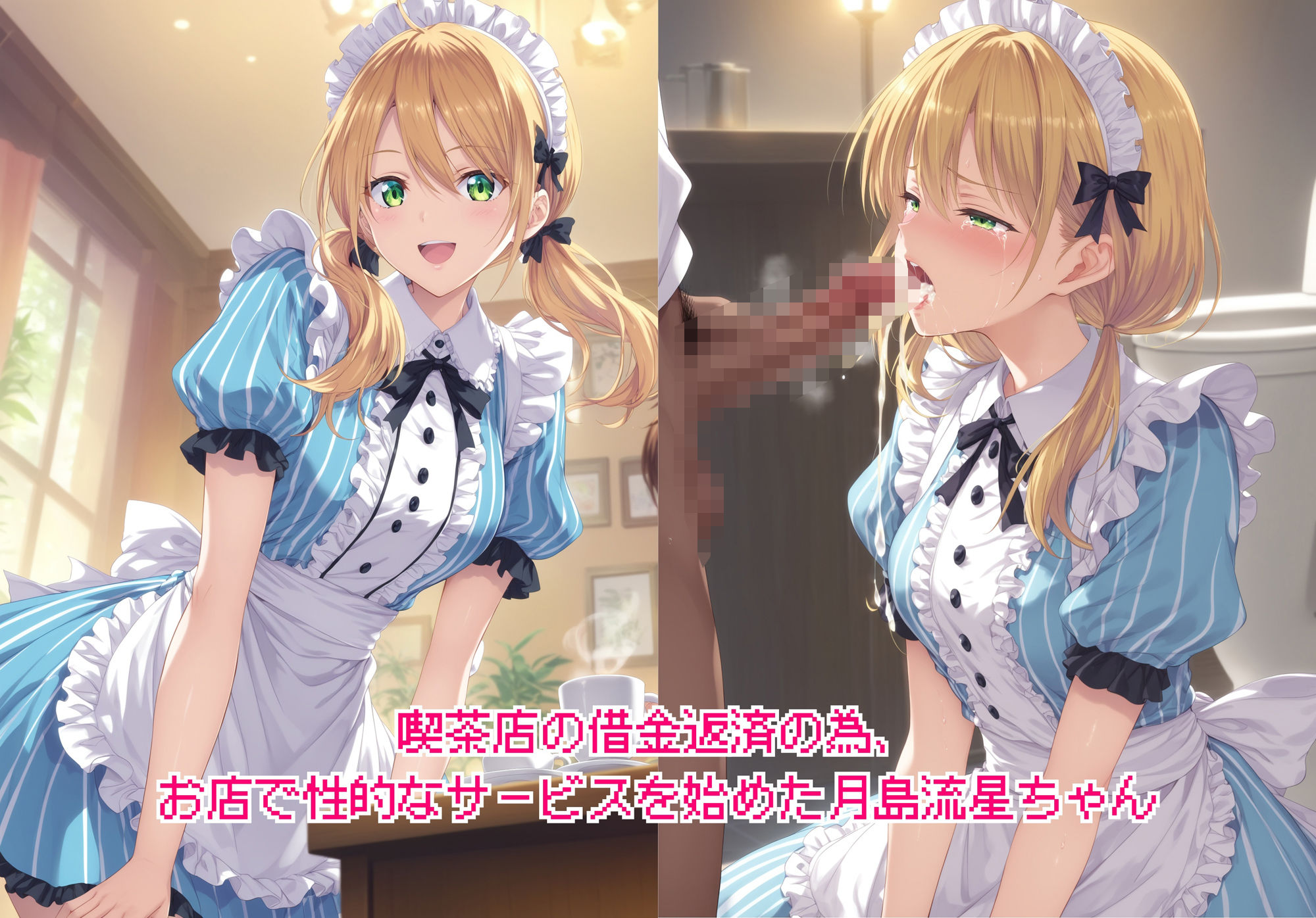 サンプル画像3:辱められたヒロイン達 vol.6(絵心あいのAI生成アトリエ) [d_422546]