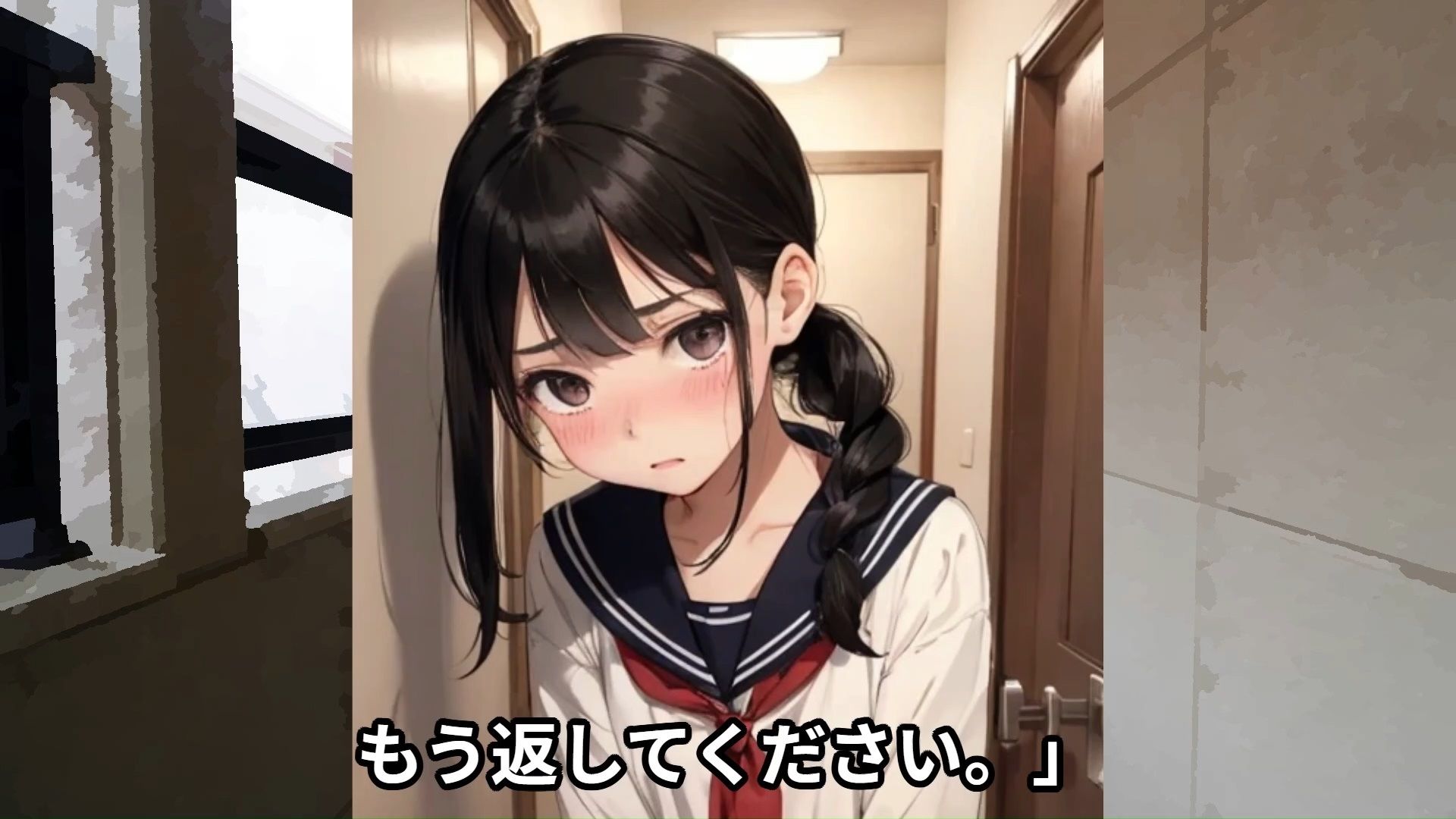 【J○痴●体験告白】帰宅途中の吹奏楽部の女子○○○に言うことを聞かないと購入したばかりのユーフォニアムを壊すと脅して辱めた話
