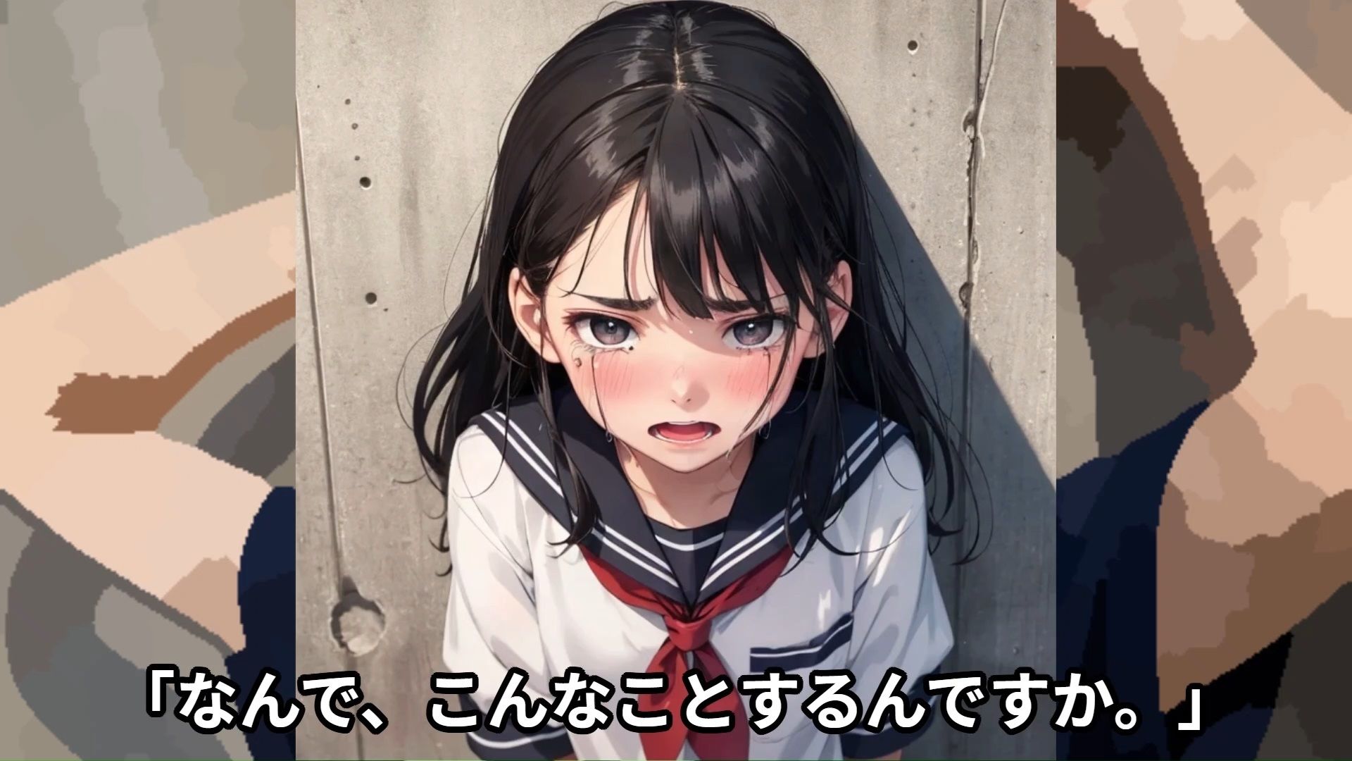 サンプル画像6:【J○痴●体験告白】帰宅途中の吹奏楽部の女子○○○に言うことを聞かないと購入したばかりのユーフォニアムを壊すと脅して辱めた話(少女痴●体験告白) [d_422715]