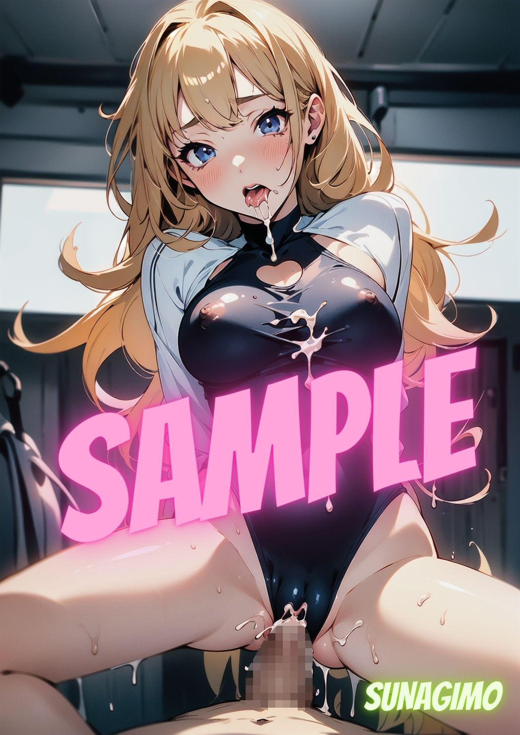 サンプル画像1:僕の日替わり性処理係！クラスメイトの女子と毎日中出しぬるぬる指導〜スクール水着編〜(妄想する砂肝) [d_422725]