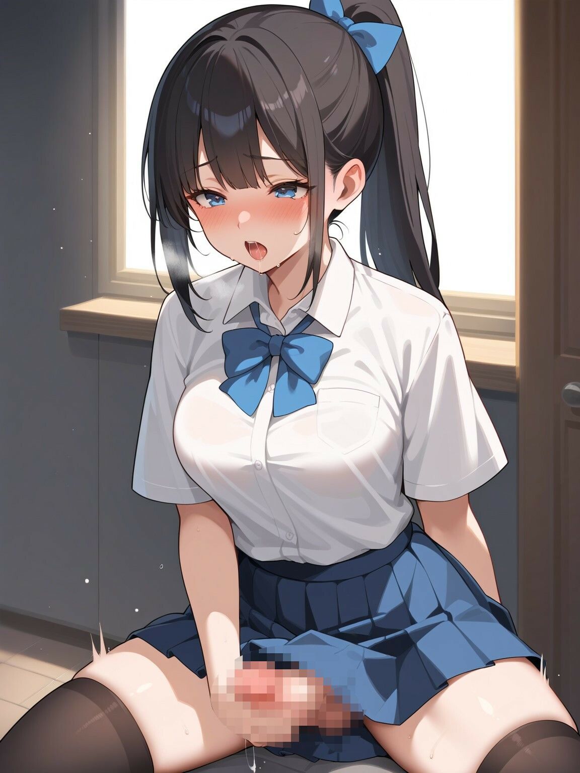 サンプル画像1:ポニテふたなり娘の性活(JiroJohn Collection) [d_422731]