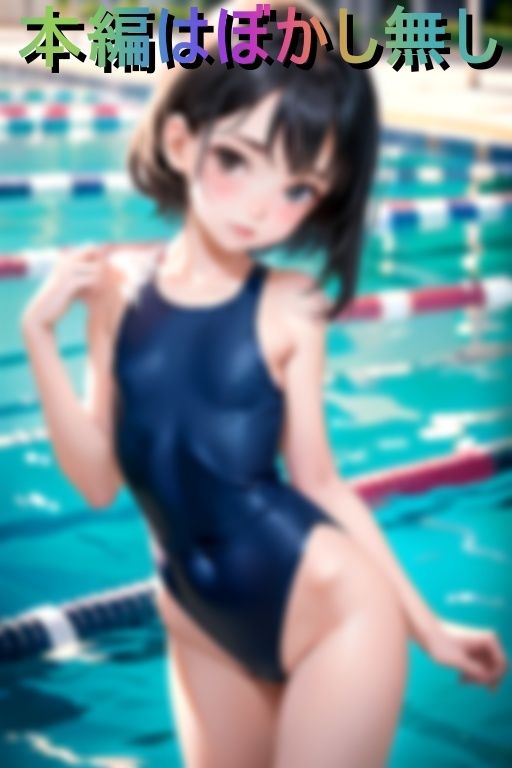 サンプル画像1:貧乳スク水小悪魔がくぱぁと誘惑(村祭) [d_422733]