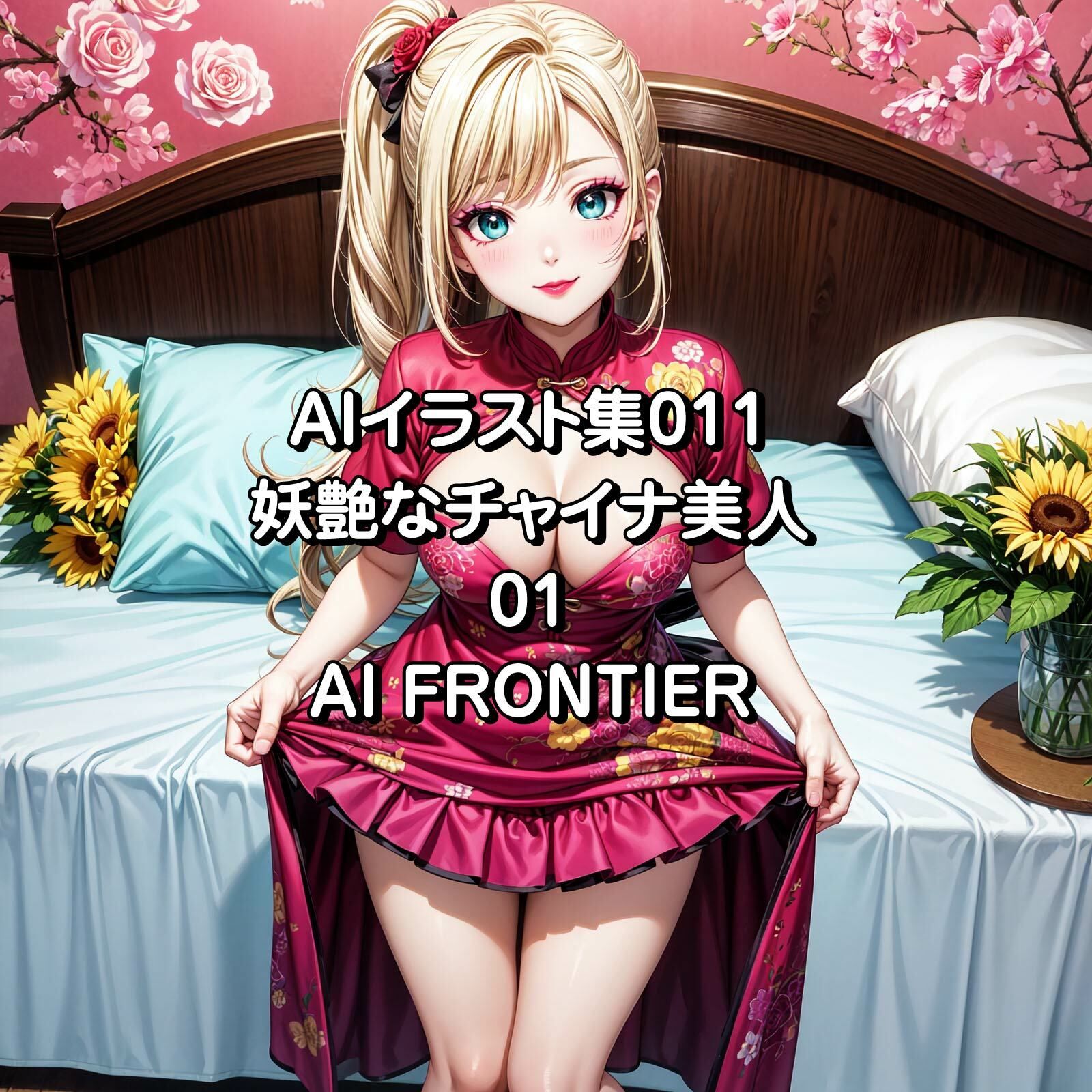 サンプル画像1:AI FRONTIER/AIイラスト集011/妖艶なチャイナ美人/01(AI FRONTIER) [d_422746]