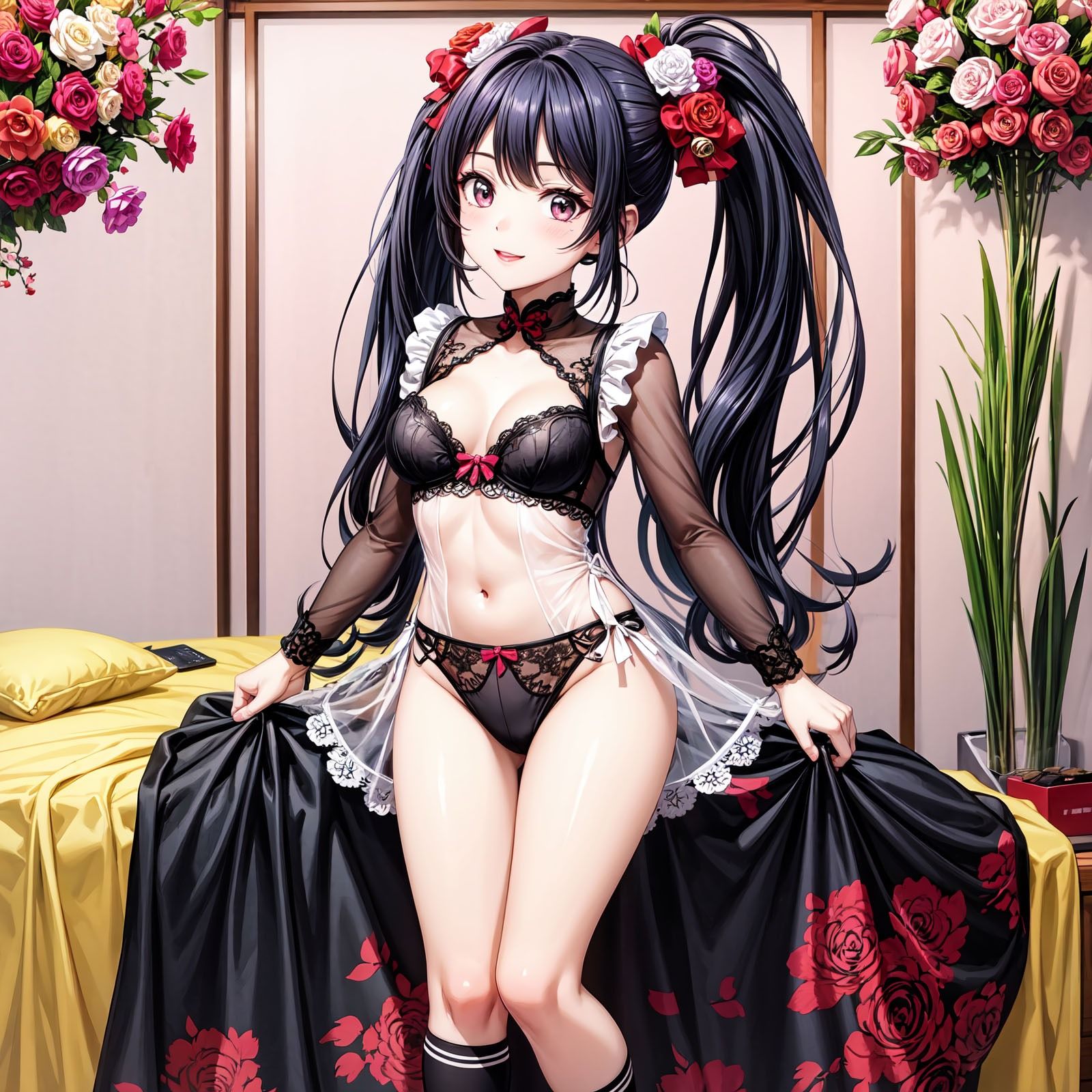 サンプル画像5:AI FRONTIER/AIイラスト集011/妖艶なチャイナ美人/01(AI FRONTIER) [d_422746]