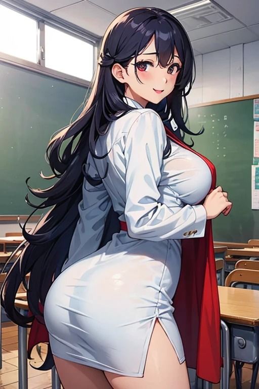 サンプル画像3:巨乳ムチムチ女教師との思い出1(fundreamer) [d_422847]