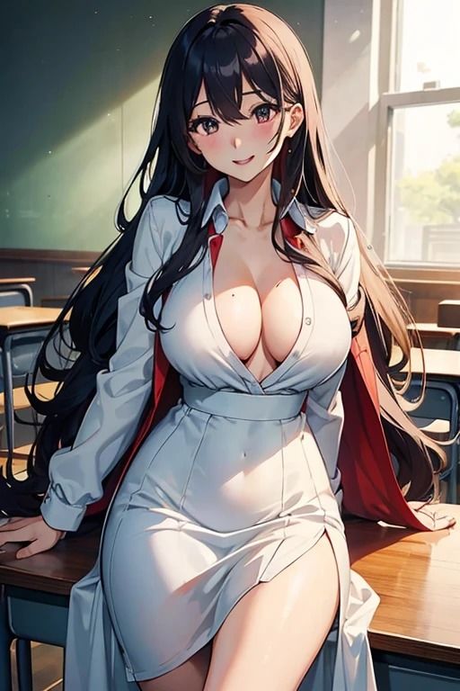 サンプル画像5:巨乳ムチムチ女教師との思い出1(fundreamer) [d_422847]