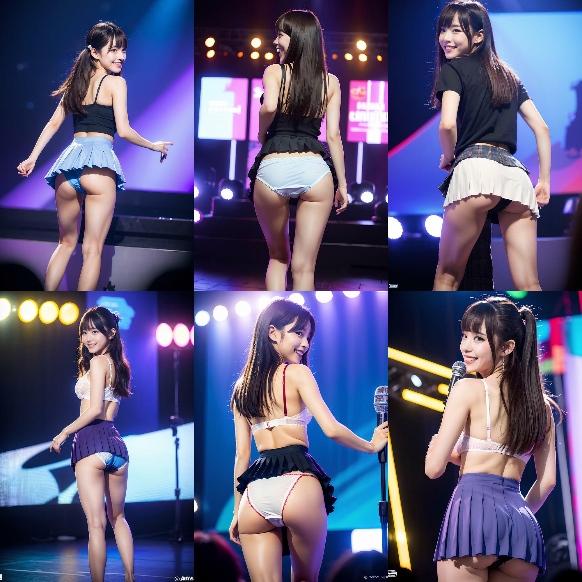 サンプル画像1:衣装パンツを忘れて生パンティでステージに立つアイドル vol:1(SakuraBooks) [d_422865]