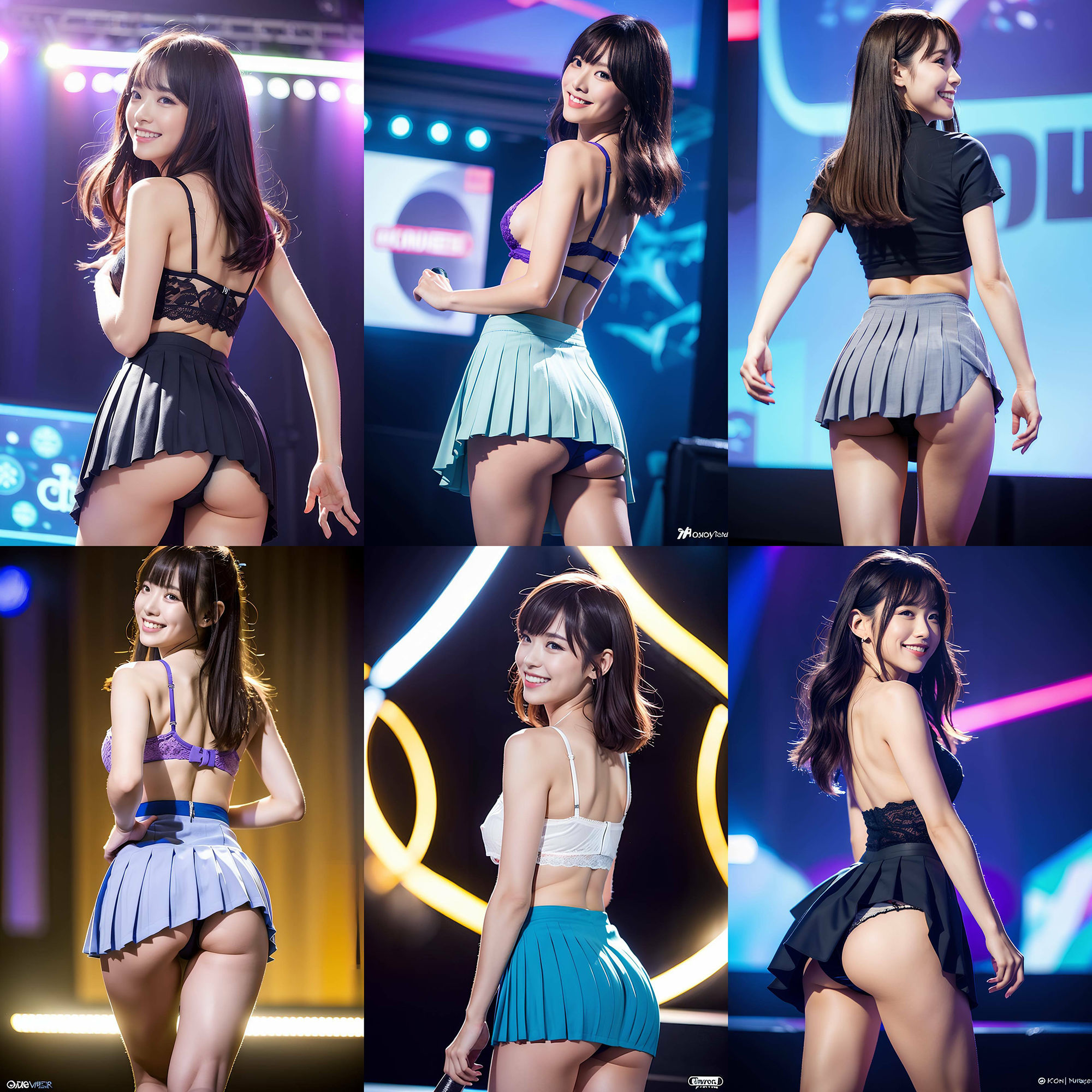 サンプル画像3:衣装パンツを忘れて生パンティでステージに立つアイドル vol:1(SakuraBooks) [d_422865]