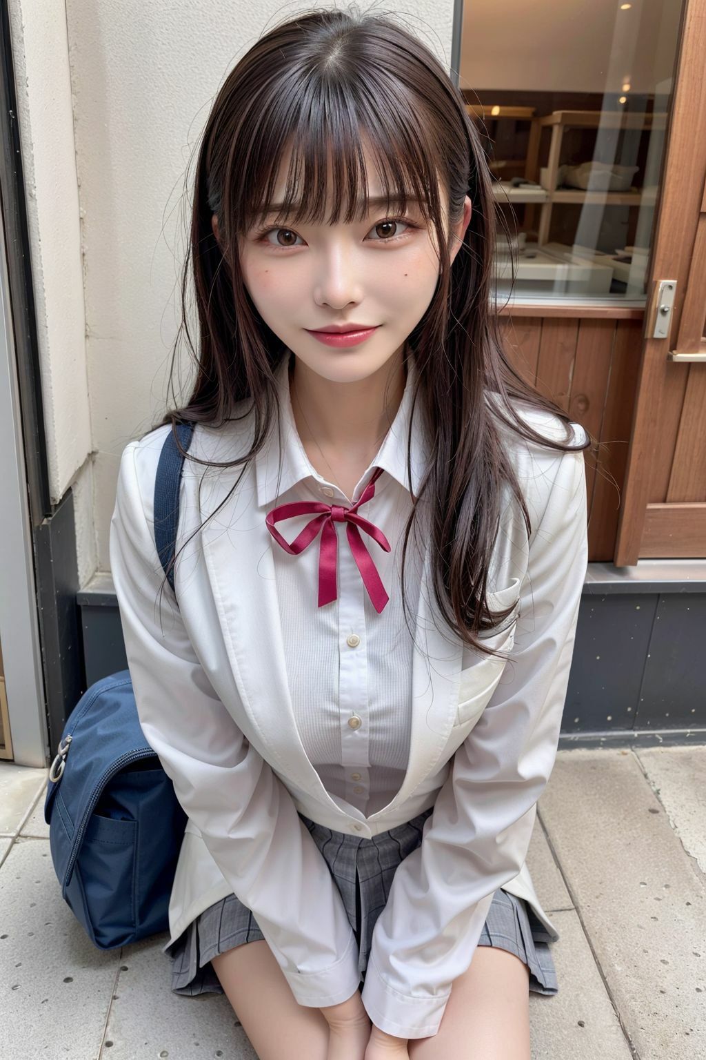 サンプル画像1:私と彼と親友の三角関係(風音坂47) [d_422974]