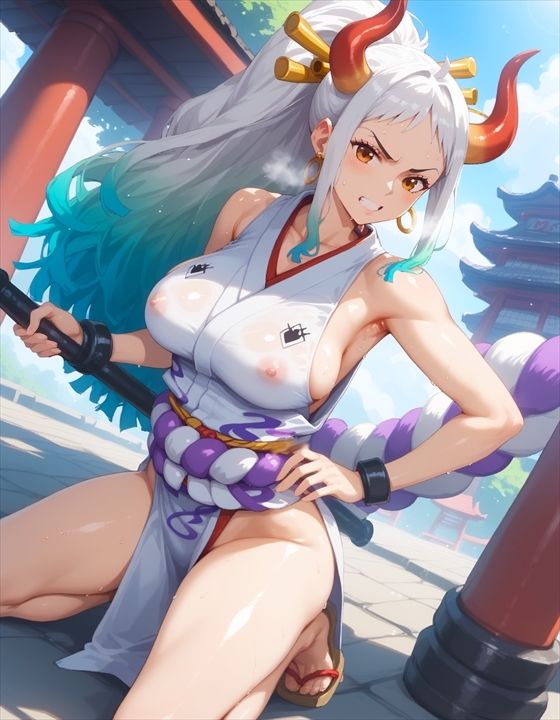 サンプル画像1:ワノ国淫乱記 – 戦場を離れた夜の淫らな顔(絵空事組合) [d_423006]