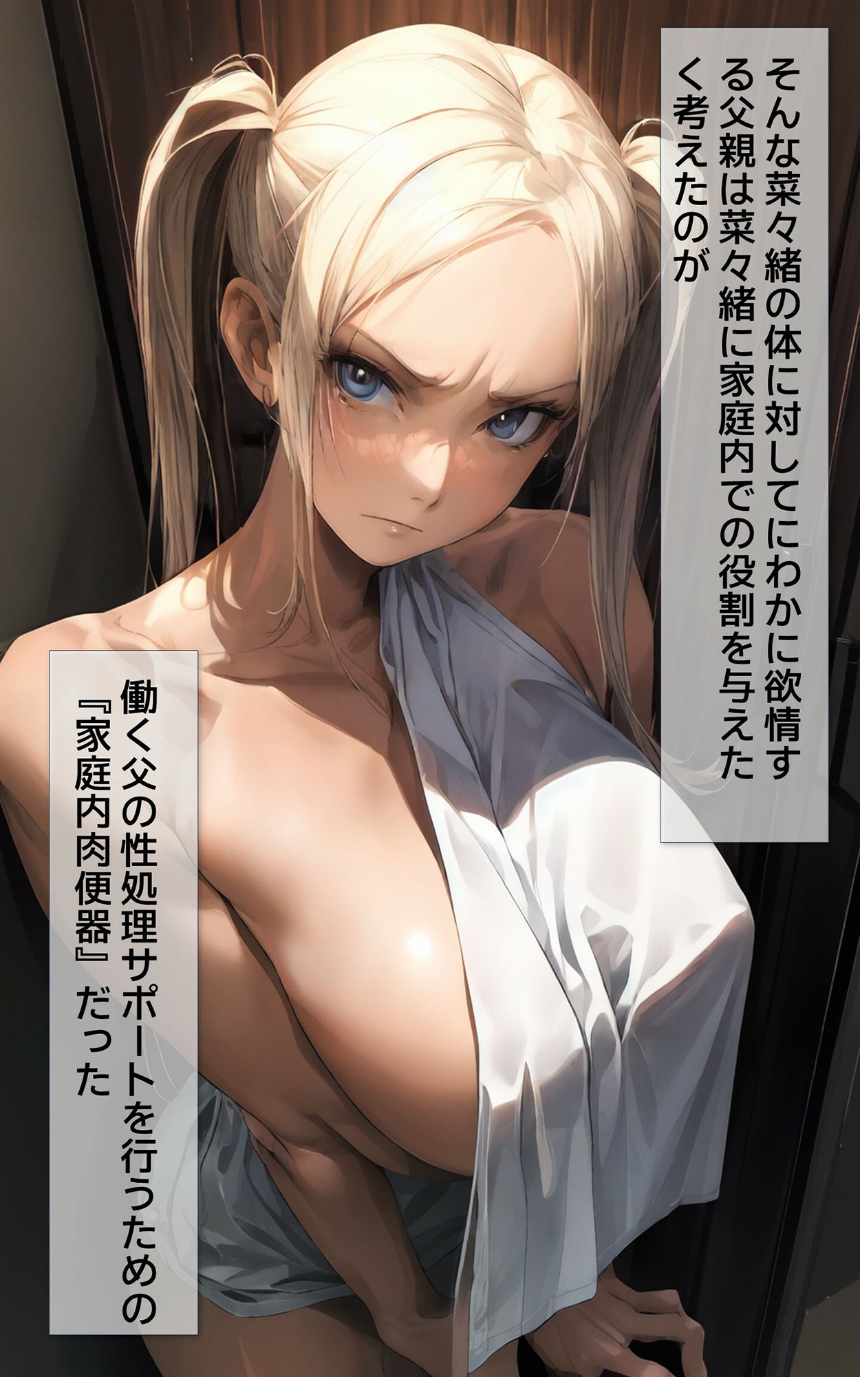 サンプル画像2:ニート娘が一週間でアナル肉便器になった話(C.C.WORKS) [d_423016]