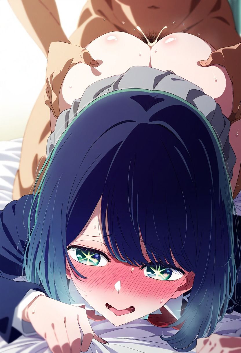 サンプル画像1:天才女優NTR！ 制服えっち 推し〇子 黒〇あかね エロCG集(amaoto) [d_423064]