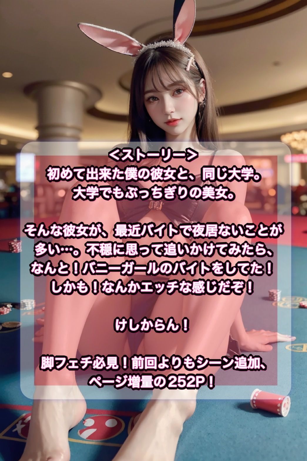 サンプル画像1:初めての彼女〜バニーガール編〜(Trident（トライデント）) [d_423179]