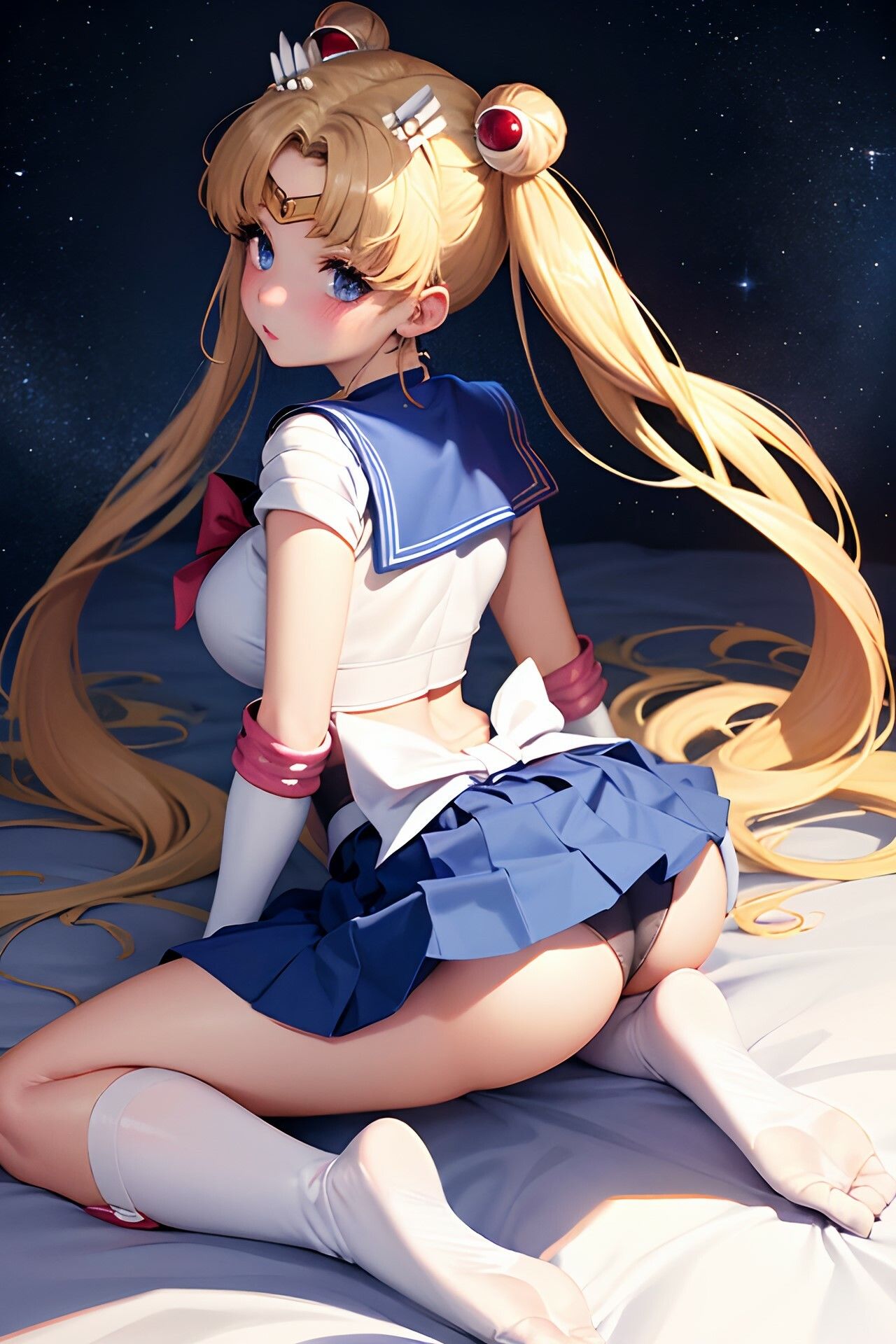 サンプル画像1:月野う〇ぎ セーラー〇ーン CG集 あたし一生懸命守るから(ヒロインプリン) [d_423278]