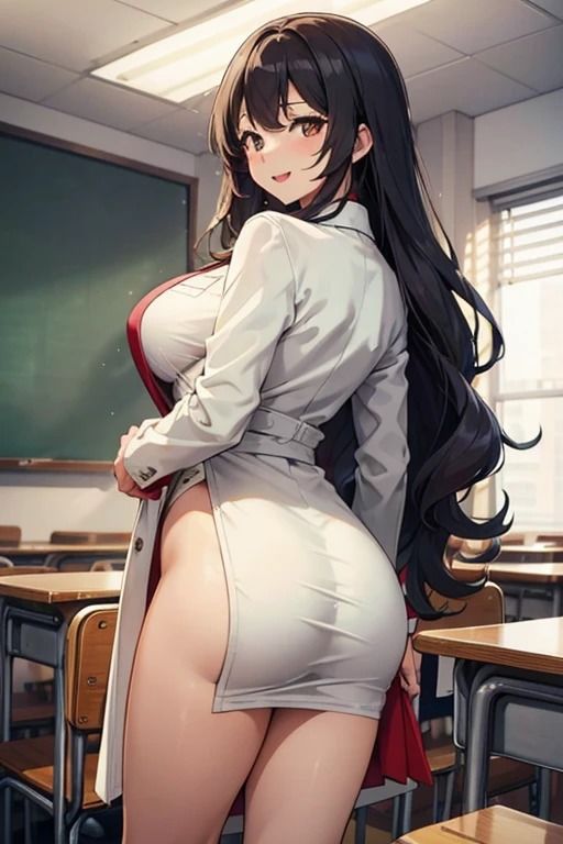 サンプル画像1:巨乳ムチムチ女教師との思い出2 〜お尻中心CG集編〜(fundreamer) [d_423368]