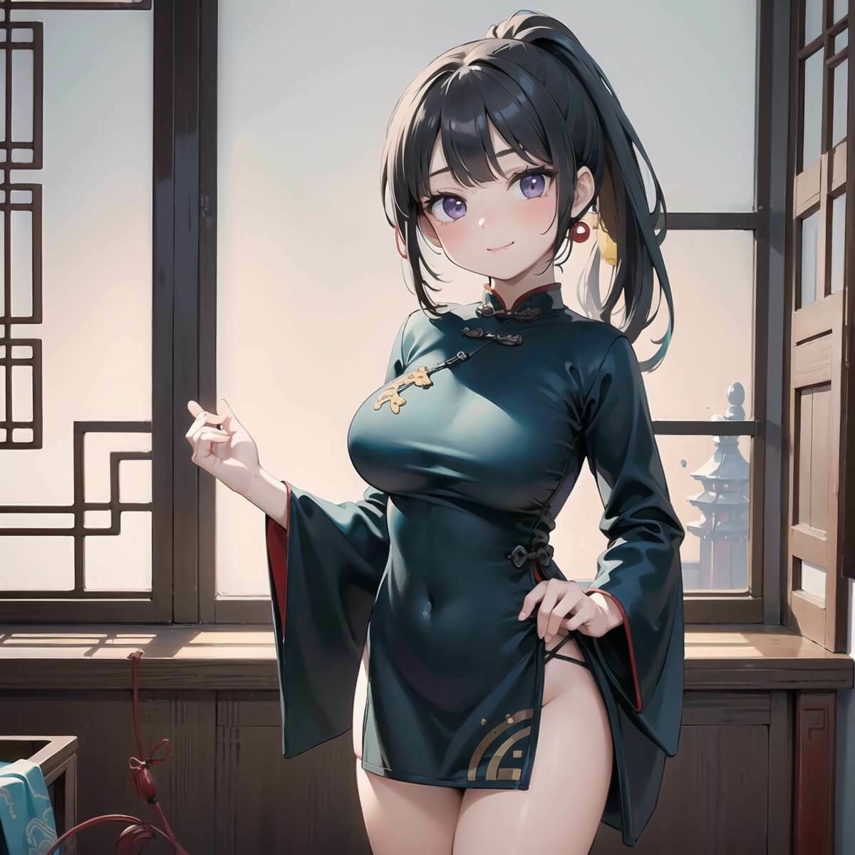 サンプル画像2:裏路地中華娘の淫らな誘惑3【美麗CG200枚収録】(アメジストの涙) [d_423384]