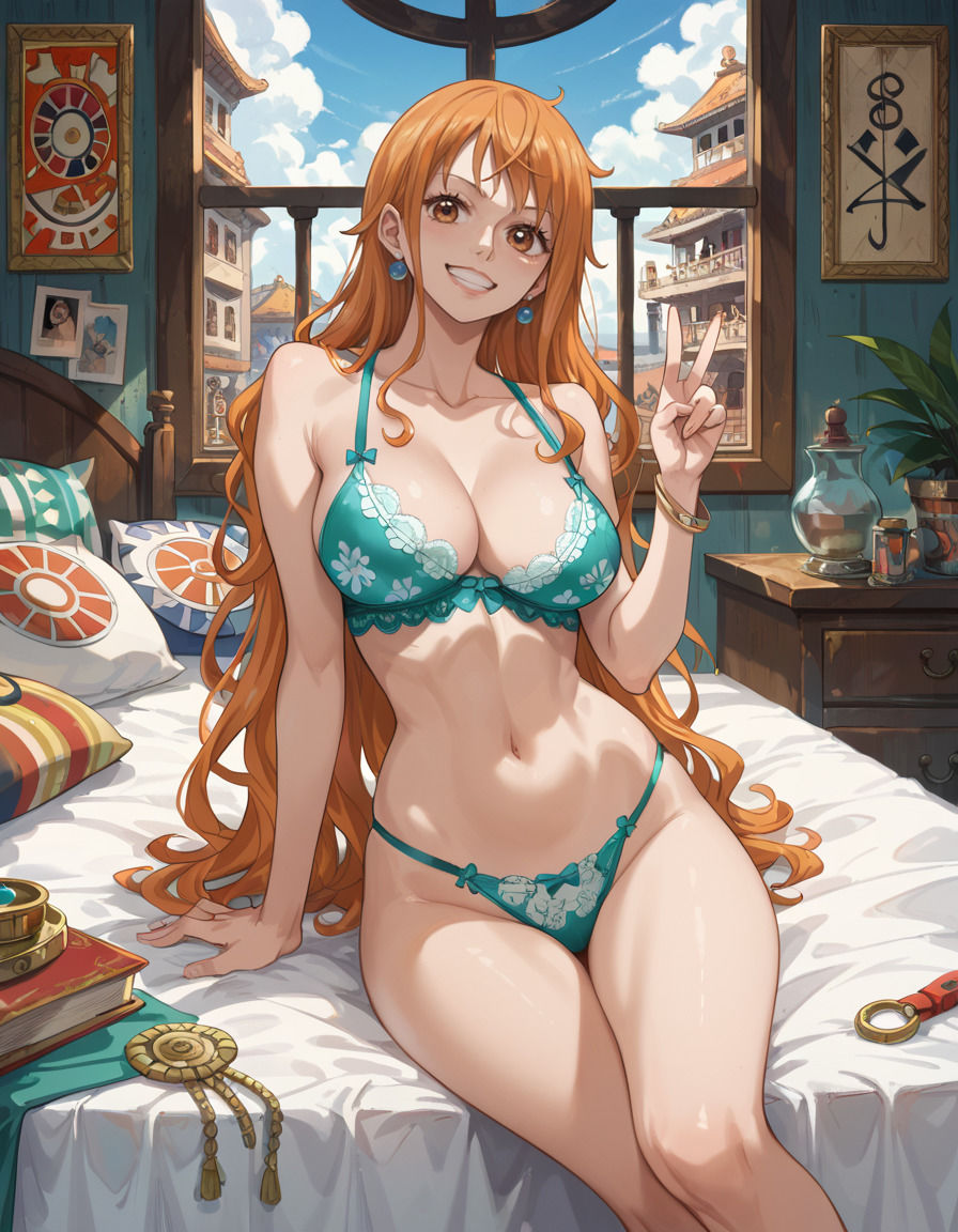 サンプル画像4:【ワ〇ピース】ナ〇の写真集 プレミアム(DJart_ISUKO) [d_423422]