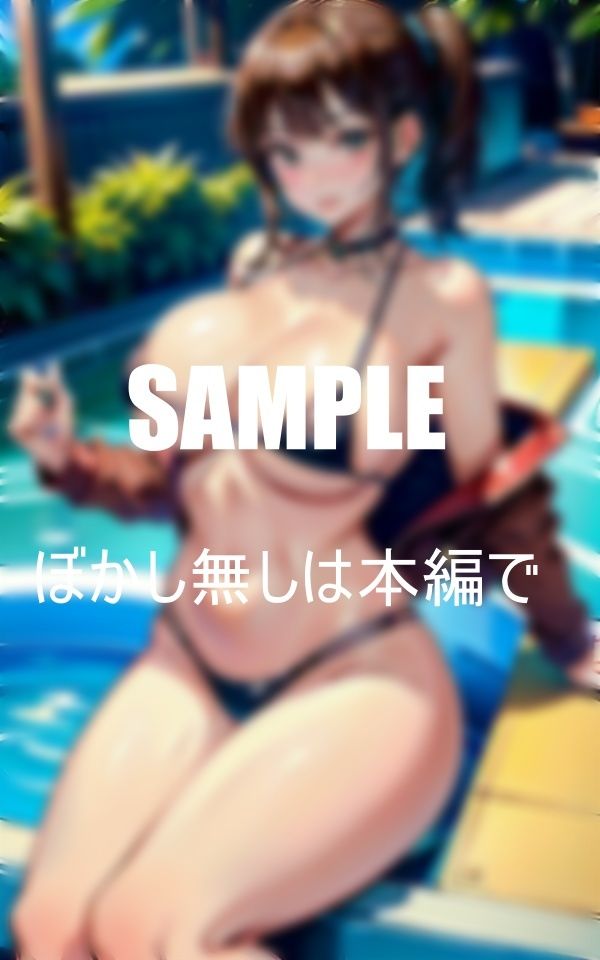 サンプル画像3:どエロ過ぎるマイクロビキニの美女たち(Dサークル) [d_423444]