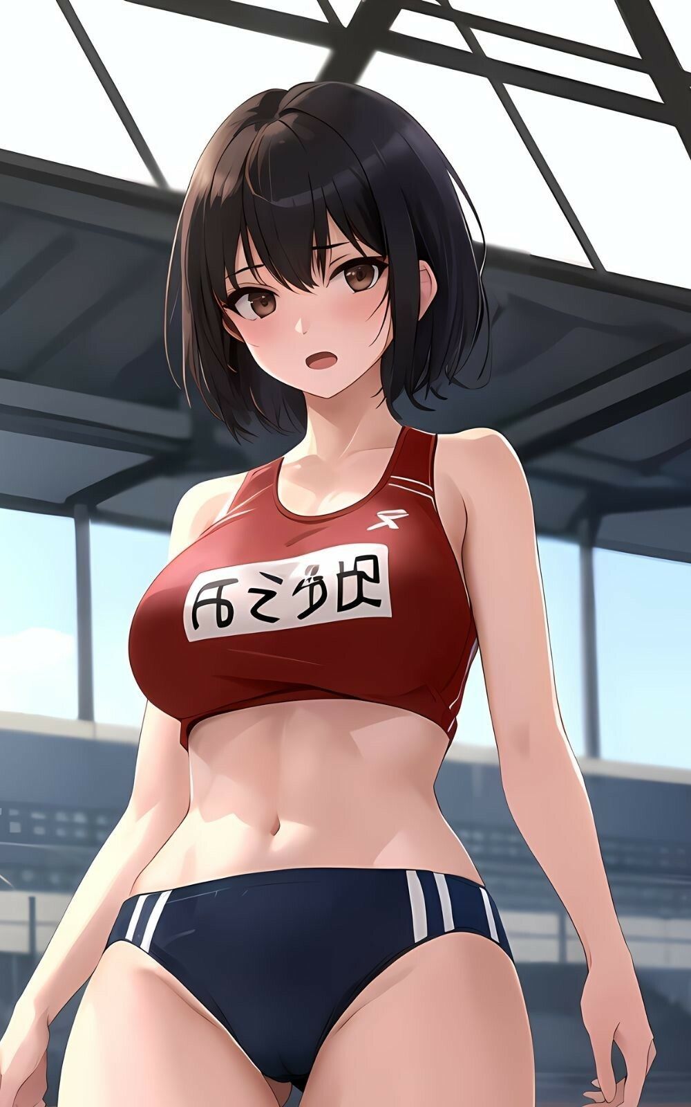 サンプル画像1:陸上部女子校生性交日記(妄想美女出版) [d_423519]