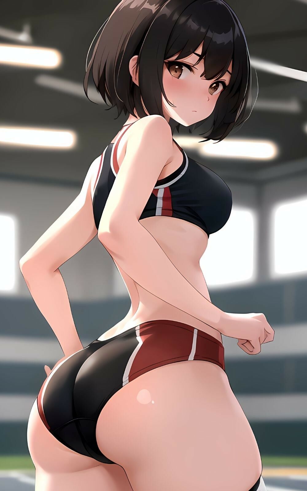 サンプル画像2:陸上部女子校生性交日記(妄想美女出版) [d_423519]