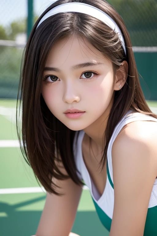 サンプル画像3:女子校生部活シリーズテニス(aigirlphoto) [d_423583]