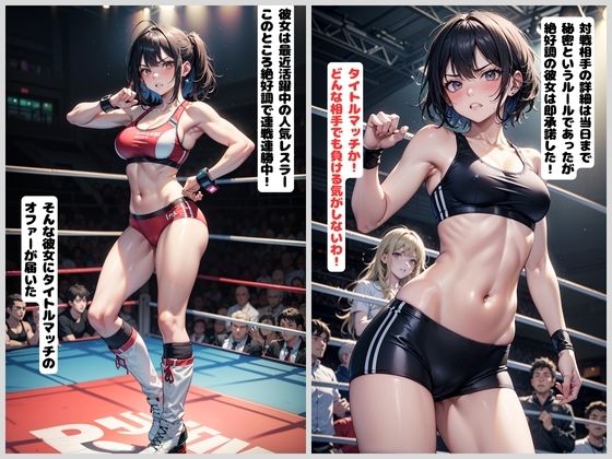 サンプル画像4:狙われた美女レスラー 公開レ〇プデスマッチ(くさむし) [d_423602]