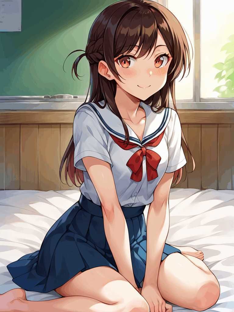 サンプル画像1:一◯瀬ちづるとエッチ(Big-oppai) [d_423614]