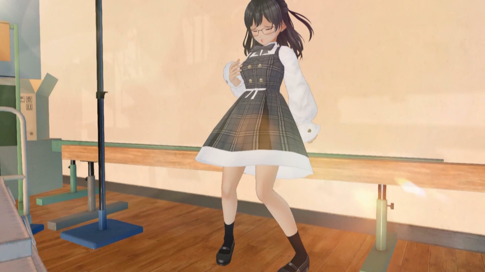 サンプル画像2:真面目な褐色肌の眼鏡JKちゃんは体育倉庫で秘密の自慰を楽しんでるの(773Project) [d_423644]