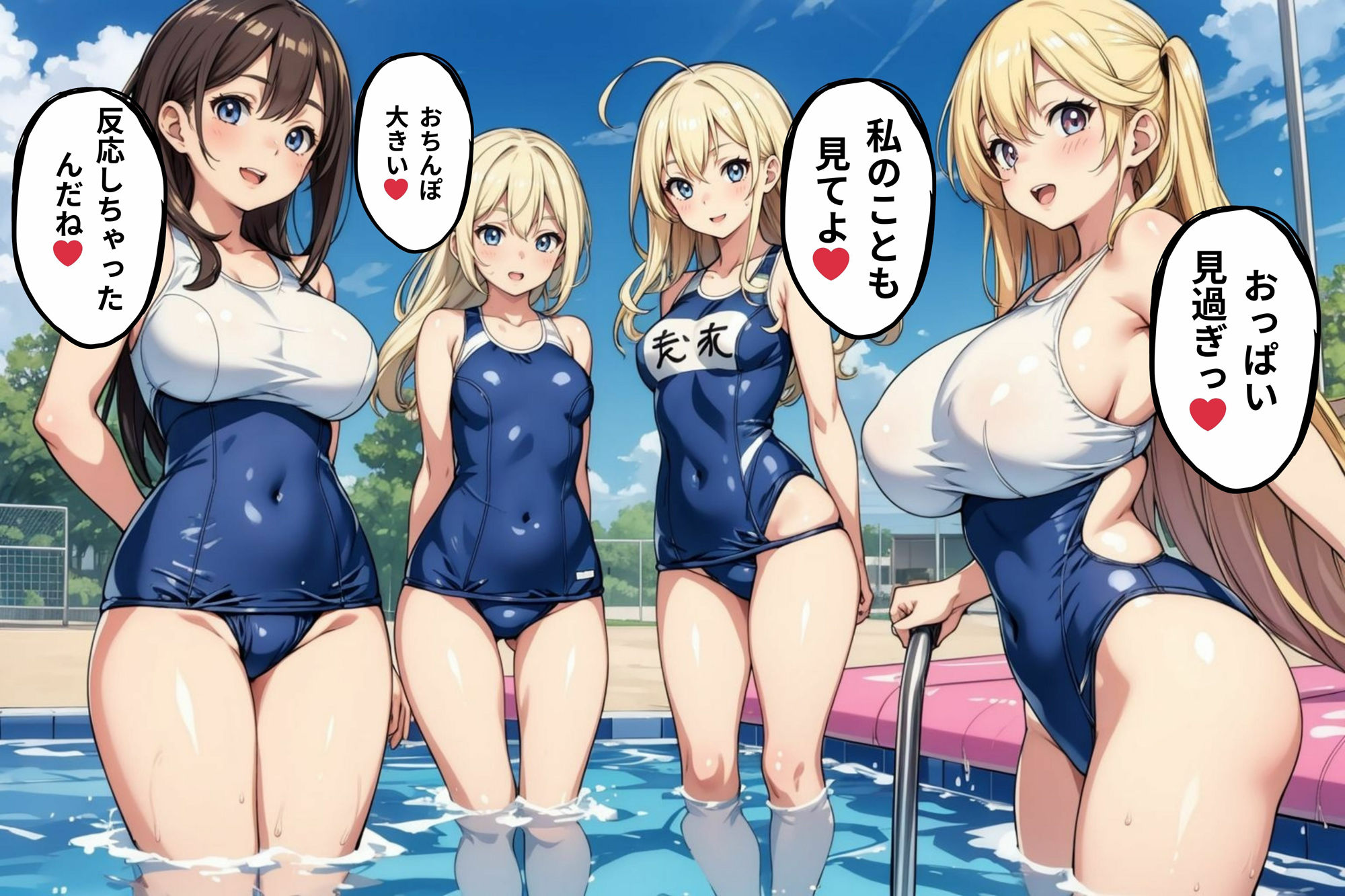 水着授業のエロスな時間【4K高画質】のサンプル画像 6