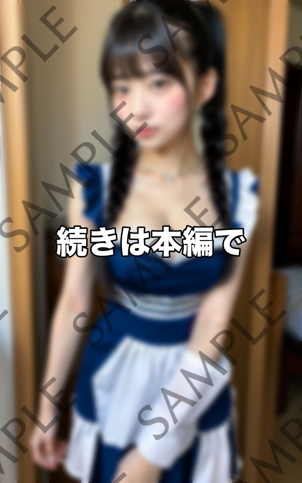 サンプル画像3:えっちなメイドさんのギリギリセーフな制服特集(ペニーズサークル) [d_423751]