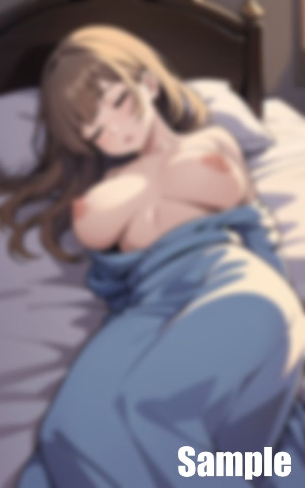 サンプル画像1:寝てる女を起して挿入(ぜぜ) [d_423772]