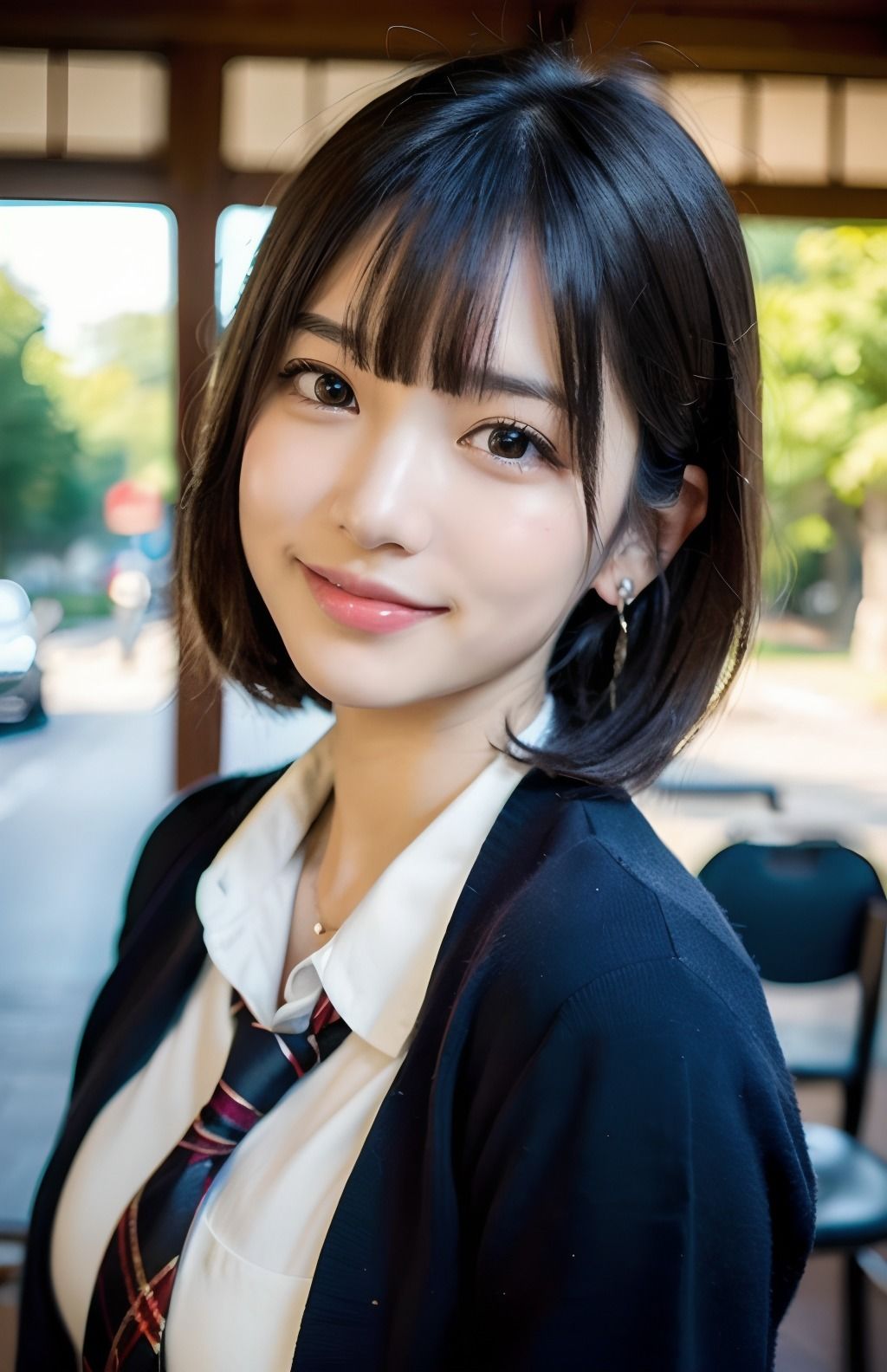 サンプル画像1:夏休みの性教育(AIコスプレ美女) [d_423856]