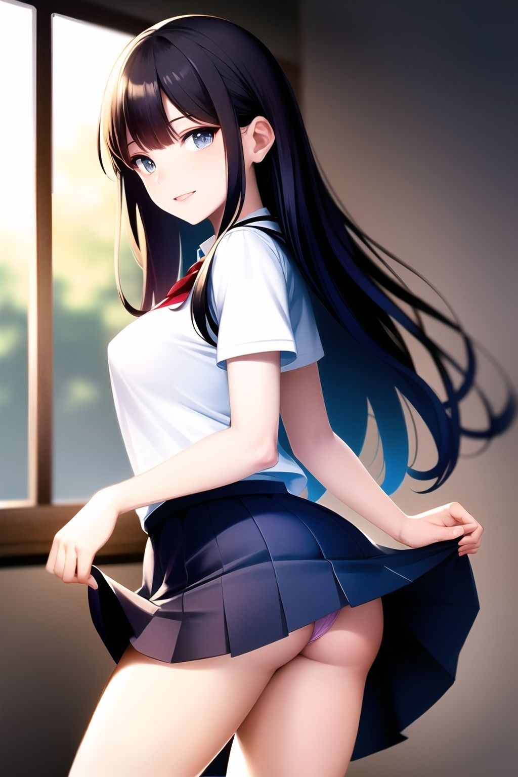 サンプル画像3:【透明人間になって潜入してみた】 名門女子校の優等生(美女コレクション) [d_423895]