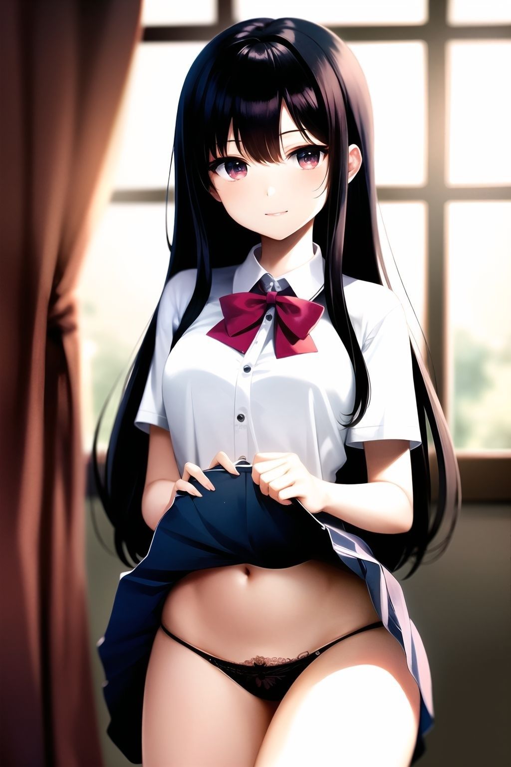 サンプル画像4:【透明人間になって潜入してみた】 名門女子校の優等生(美女コレクション) [d_423895]