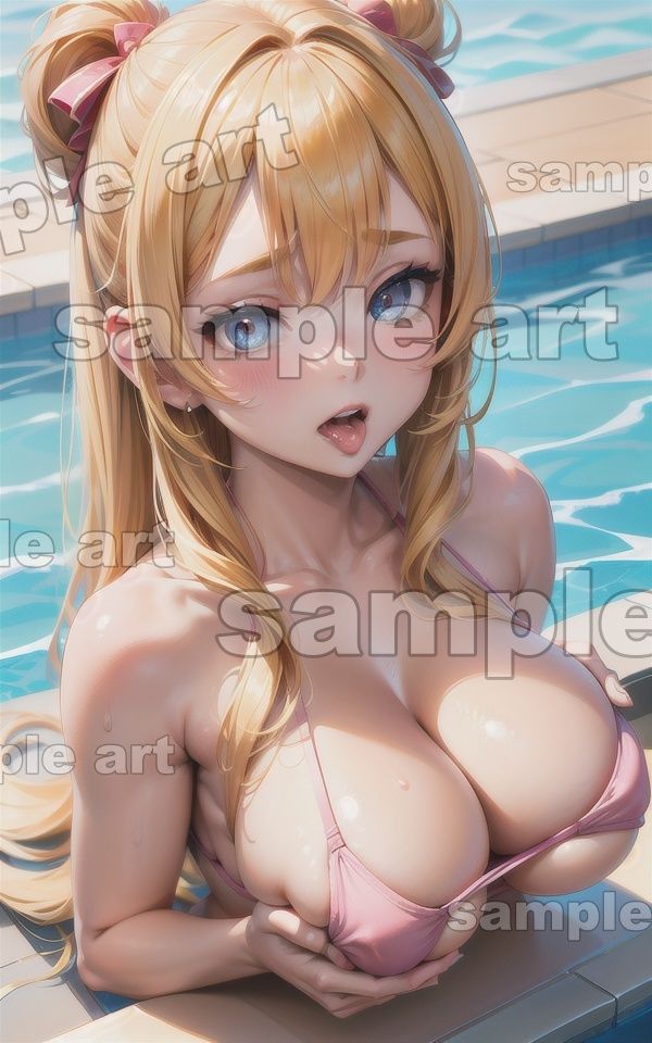 サンプル画像2:幼なじみがGカップになってた！久しぶりに水遊びで勃起不可避・・・(激安変態仮面) [d_423910]