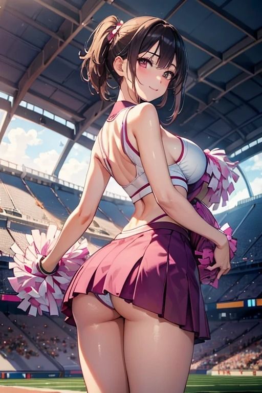 サンプル画像5:巨乳チアガールのエロエロ部活動2 〜お尻中心CG集編〜(fundreamer) [d_423941]