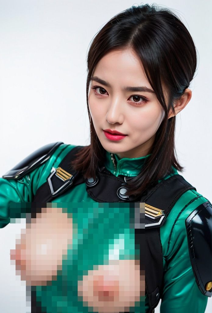 サンプル画像3:コスプレ特撮戦隊〜卑猥な熟女ヒロイン vol.5(職業・ユニフォーム) [d_423956]