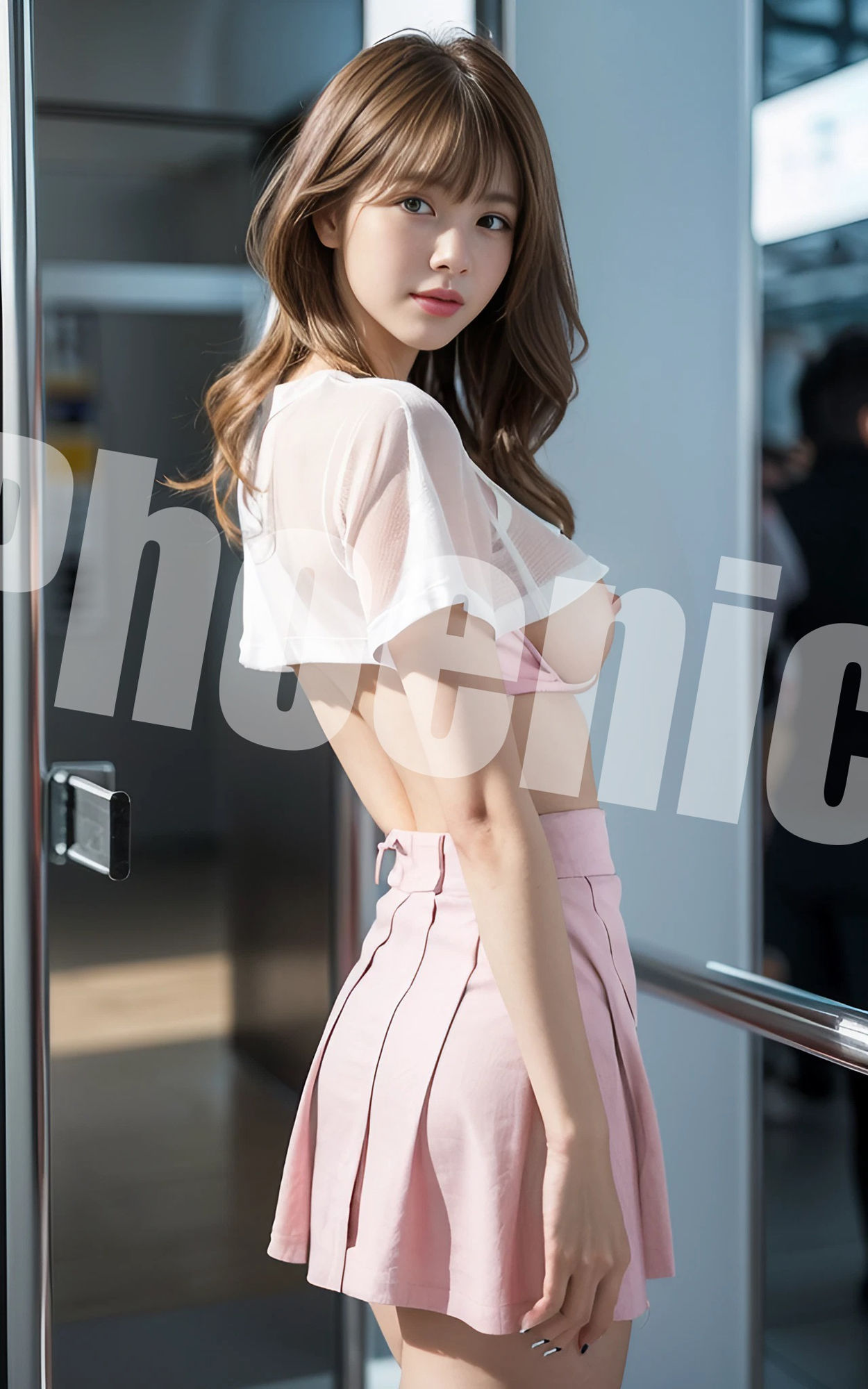 サンプル画像3:キャンギャルが好き過ぎて困る vol.3 AI CAMPAIGN GIRL NUDE PHOTO GRAVURE(Phoenico) [d_424025]