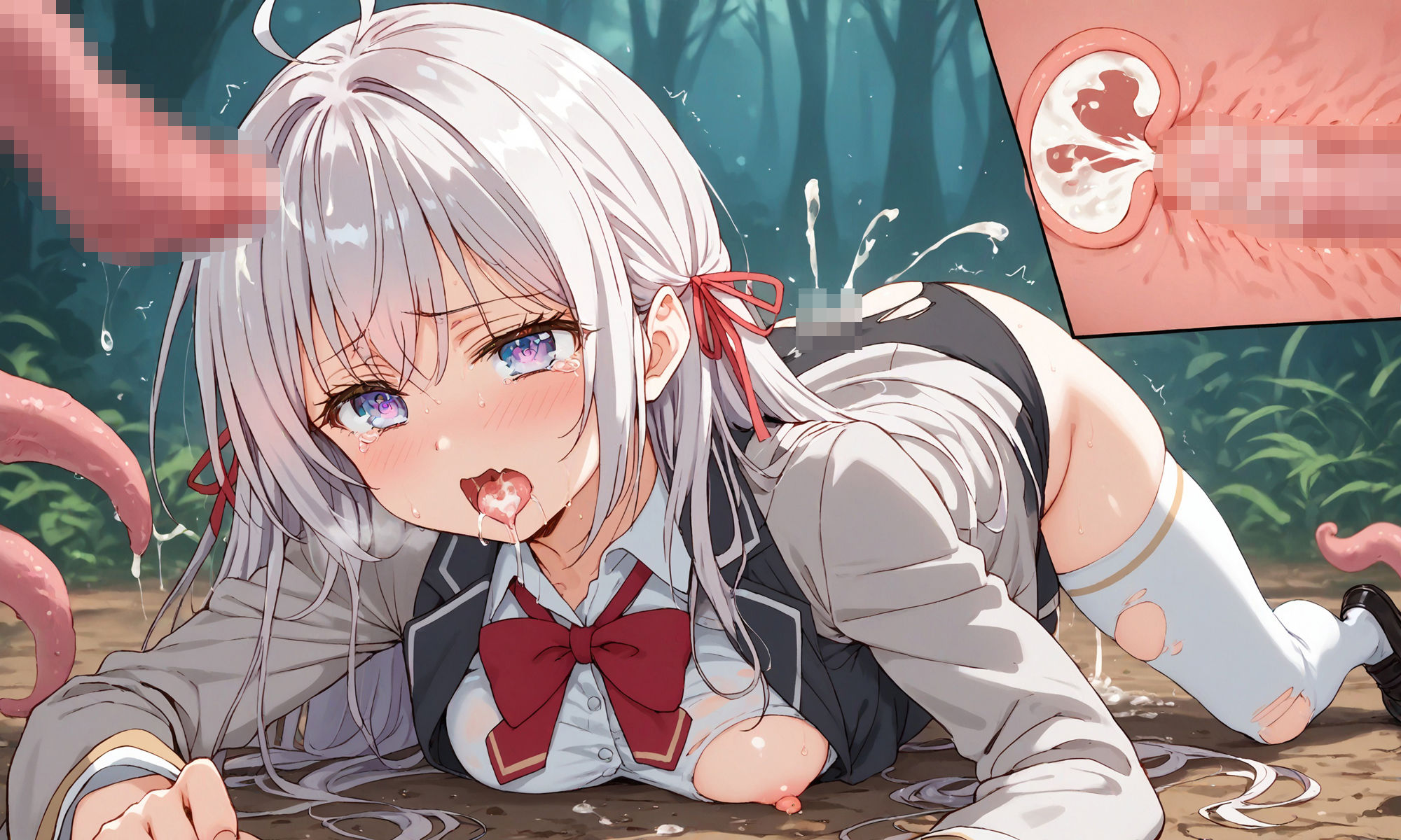 サンプル画像5:時々ボソッと助けを求める隣のアーリャさん(ラコーンシティ) [d_424105]