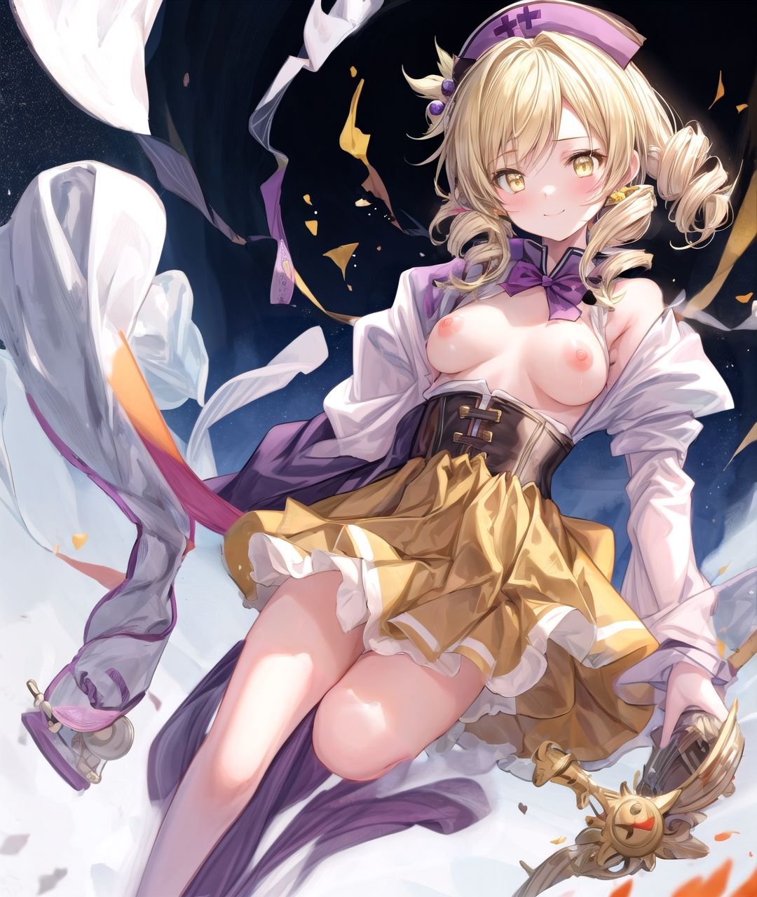 サンプル画像3:美少女たちのひととき・巴〇ミ（まどマギ）(Aark) [d_424157]