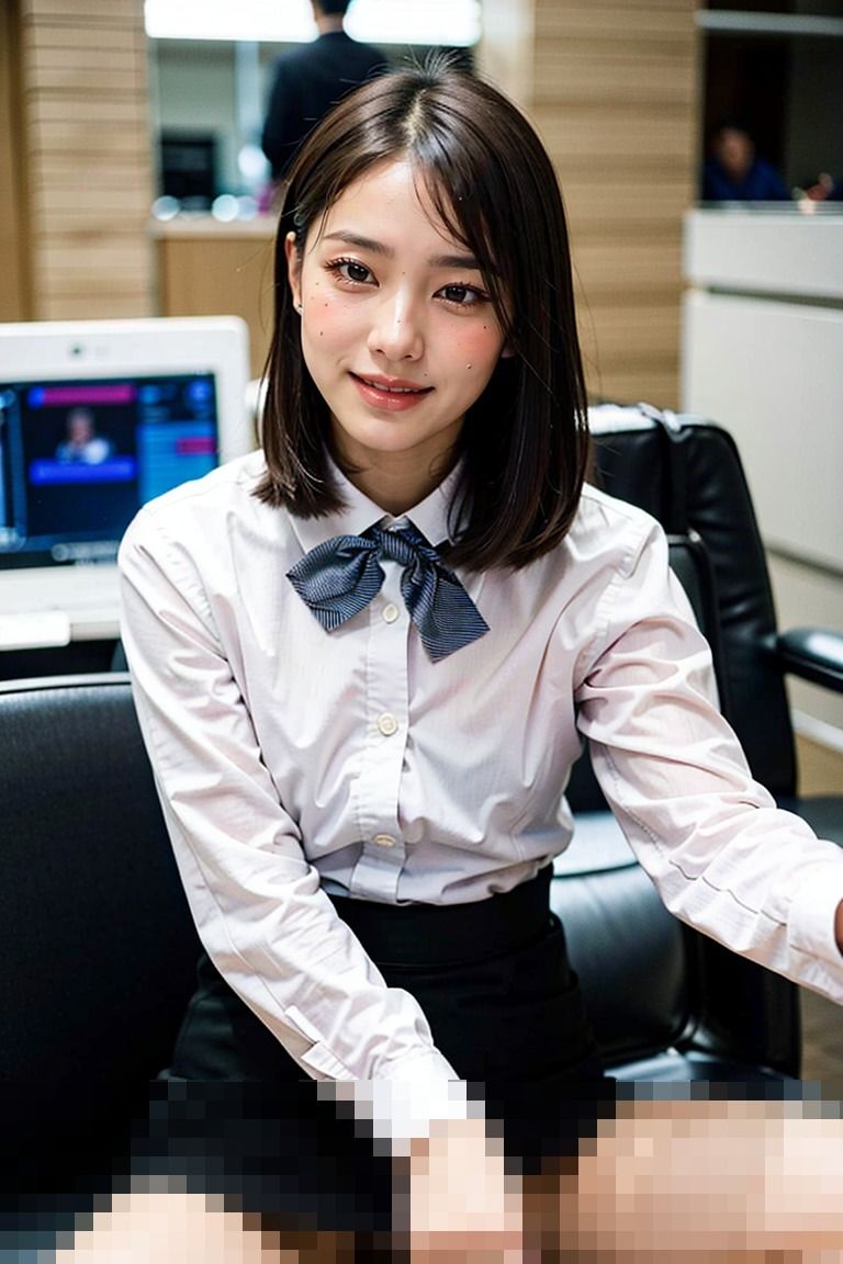 サンプル画像1:コスプレ天国〜銀行員・金融 編 vol.2(職業・ユニフォーム) [d_424194]