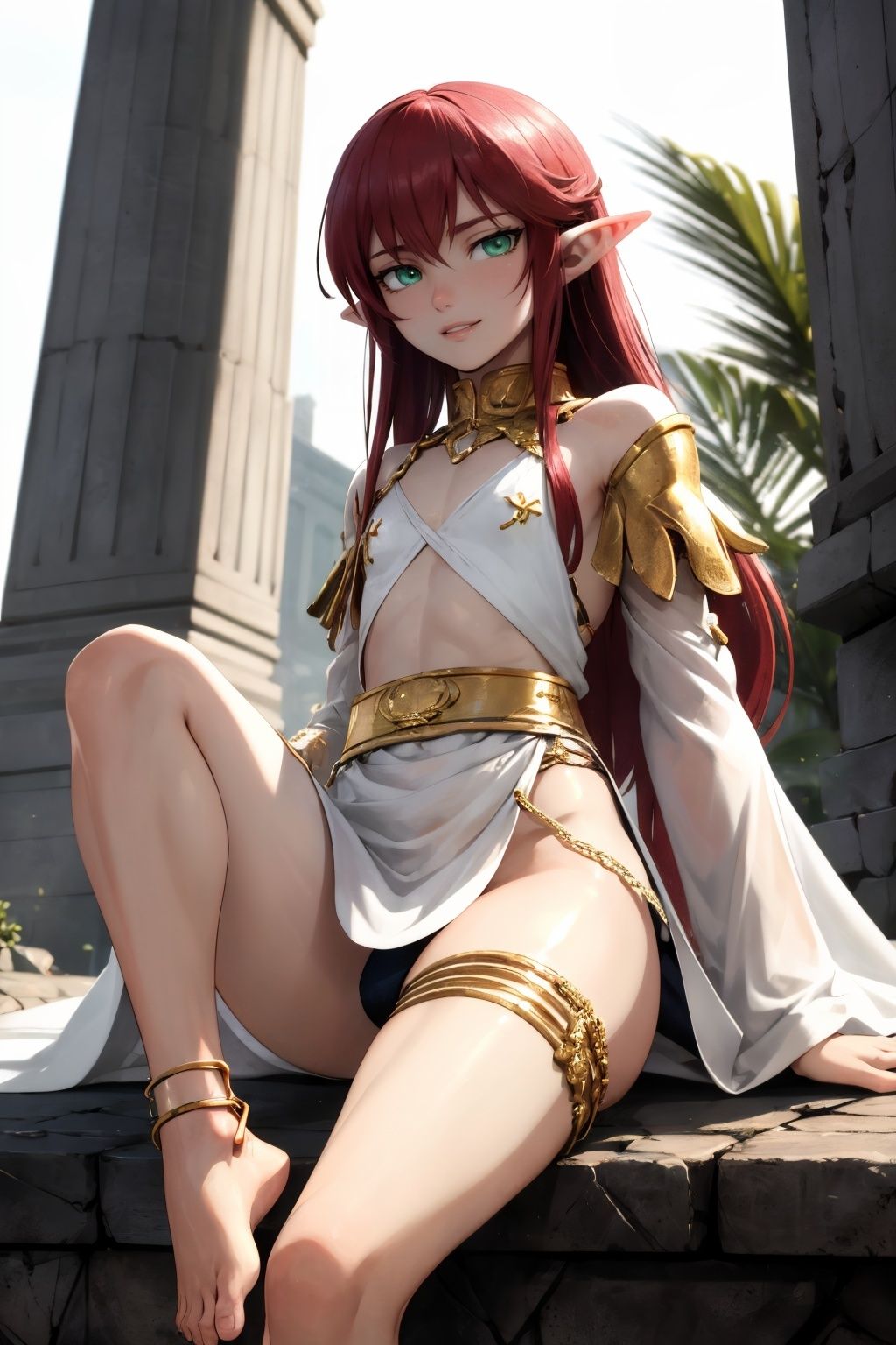 サンプル画像5:エルフの男の娘ミニCG集 Vol.8(Bokkemon) [d_424205]