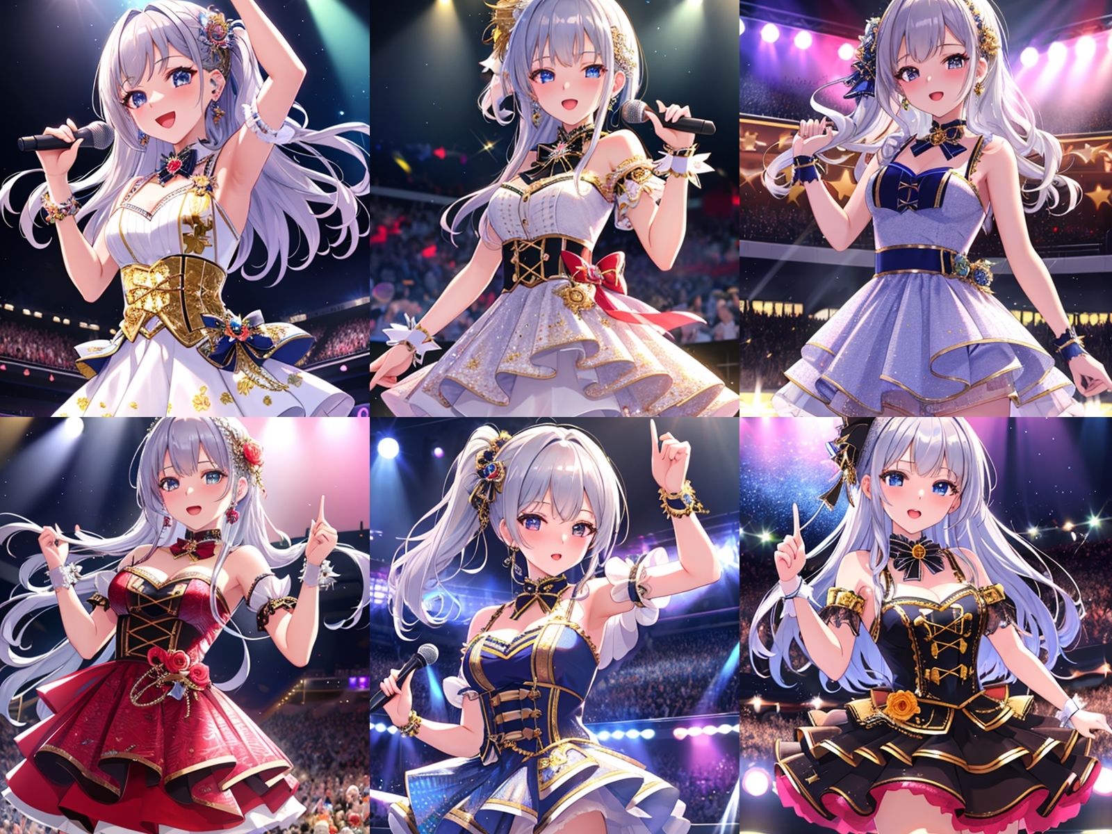 サンプル画像1:人気絶頂の銀髪アイドルが中出しセックスでビッチになりアヘ顔をキメた件(ビッチ化計画) [d_424415]