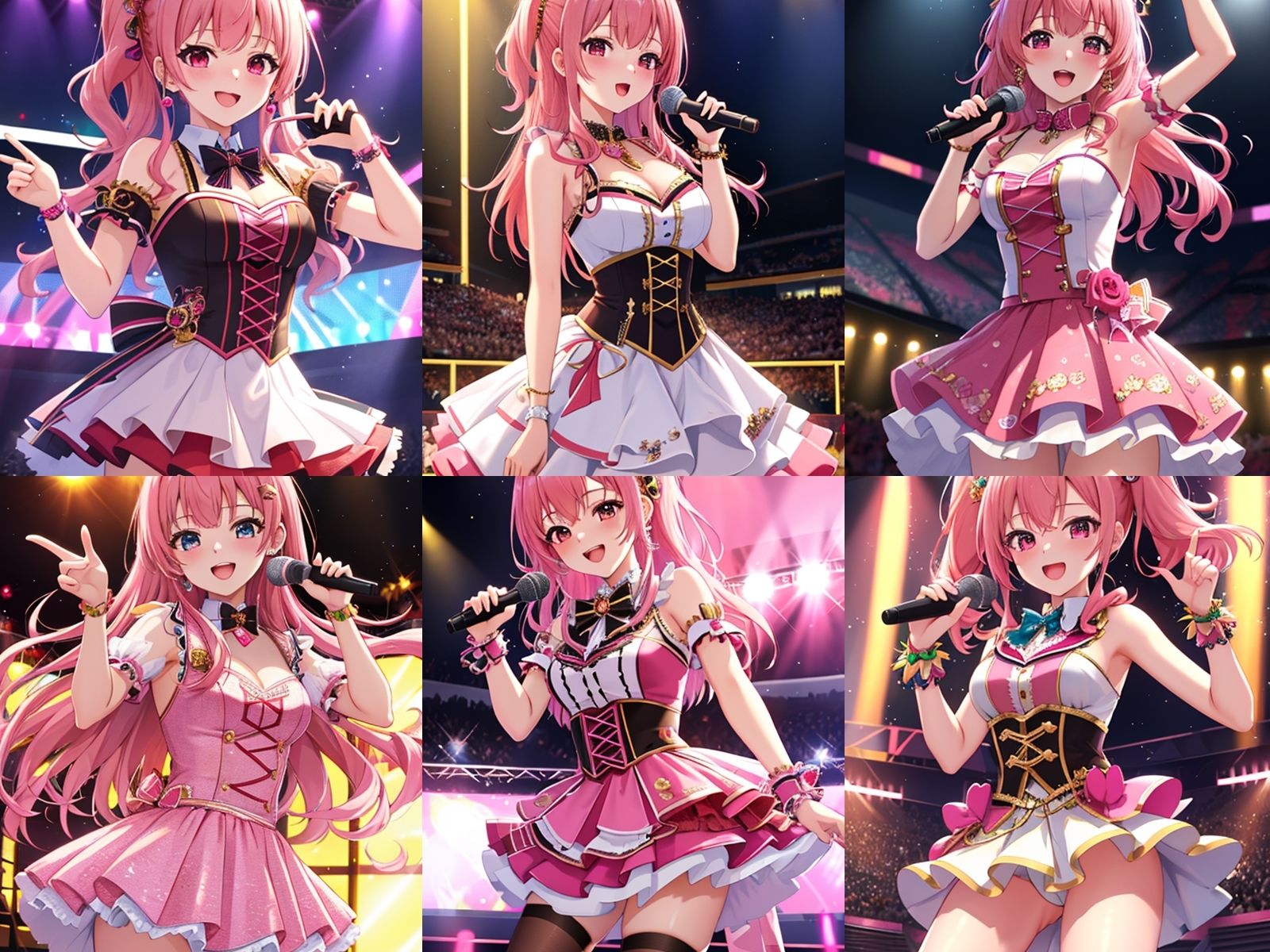 サンプル画像1:人気絶頂のピンク髪アイドルが中出しセックスでビッチになりアヘ顔をキメた件(ビッチ化計画) [d_424417]