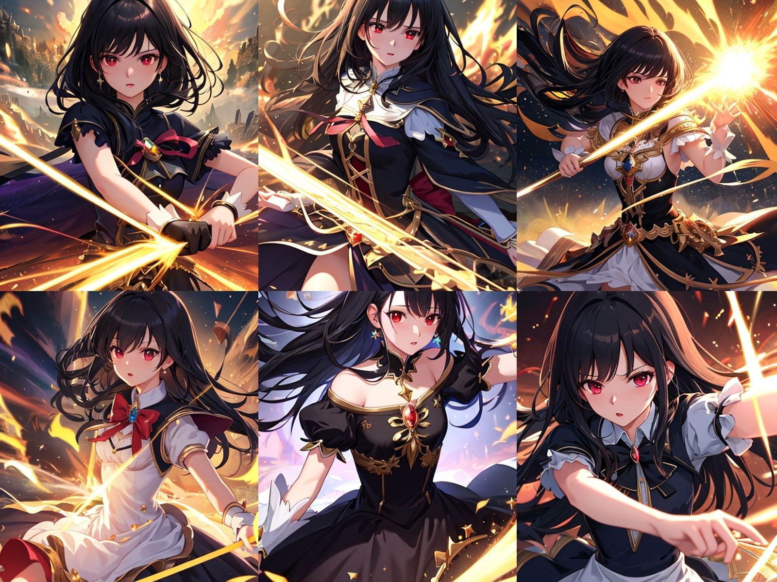 サンプル画像1:最強の黒髪魔法少女が中出しセックスでビッチになりアヘ顔をキメた件(ビッチ化計画) [d_424418]