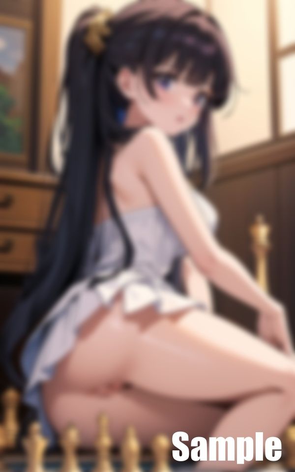 サンプル画像1:天才チェスプレイヤーの奔放な性(ぜんまる) [d_424422]