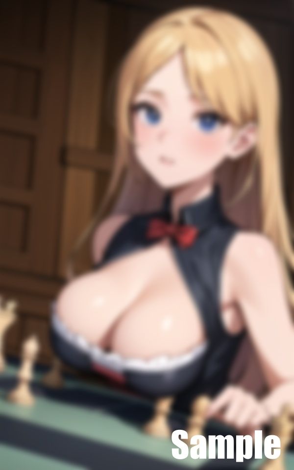 サンプル画像3:天才チェスプレイヤーの奔放な性(ぜんまる) [d_424422]