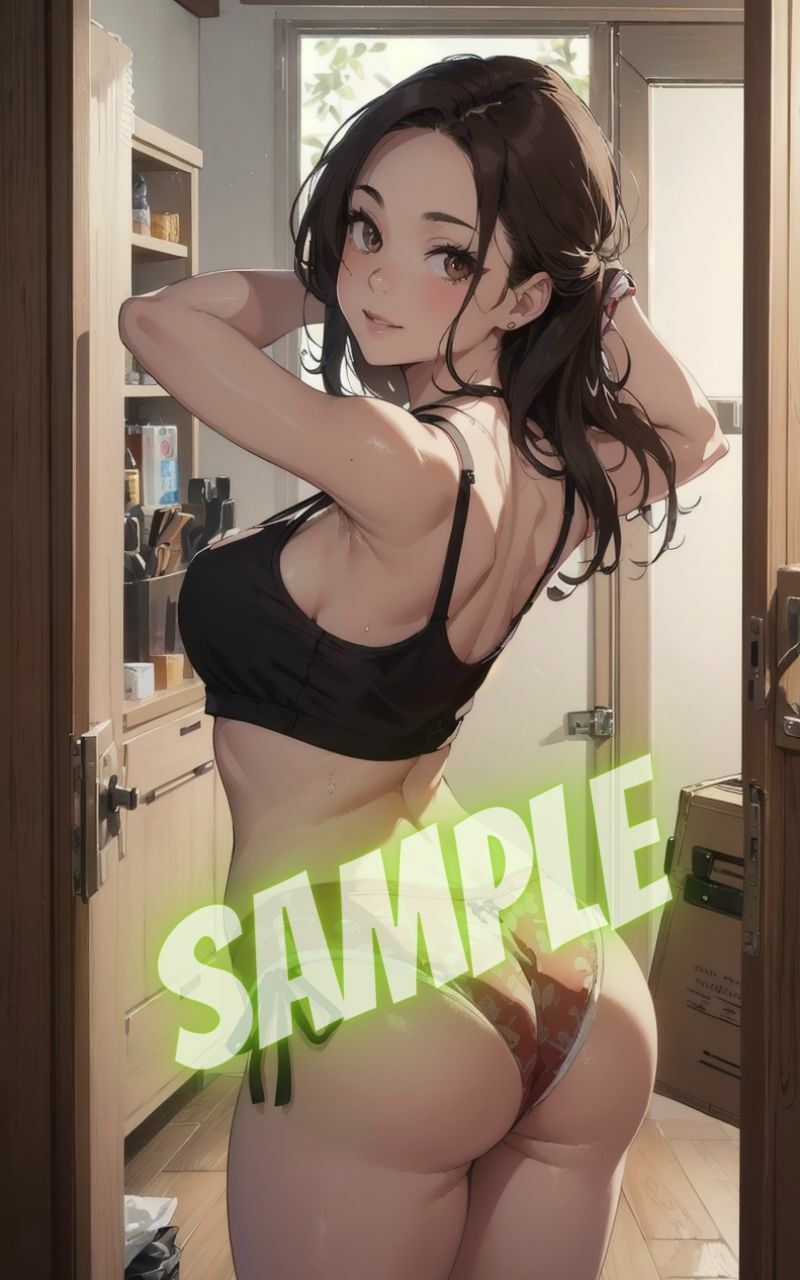 サンプル画像6:お隣さんのご挨拶＆強●引越し手伝いさせられて目の行き所が一点集中(あいかつLABO) [d_424463]