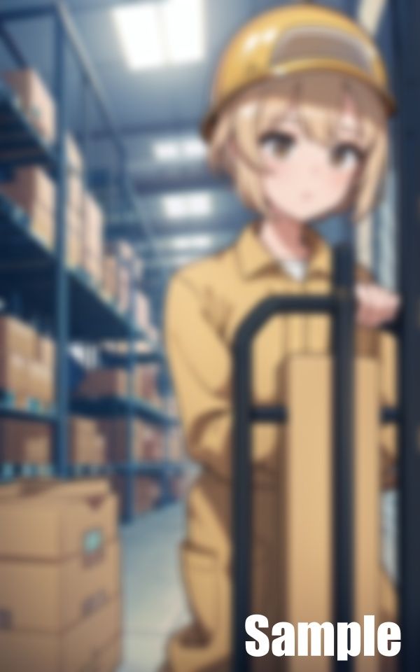 サンプル画像1:倉庫配属新卒女の奮闘日記(ぜくす) [d_424503]