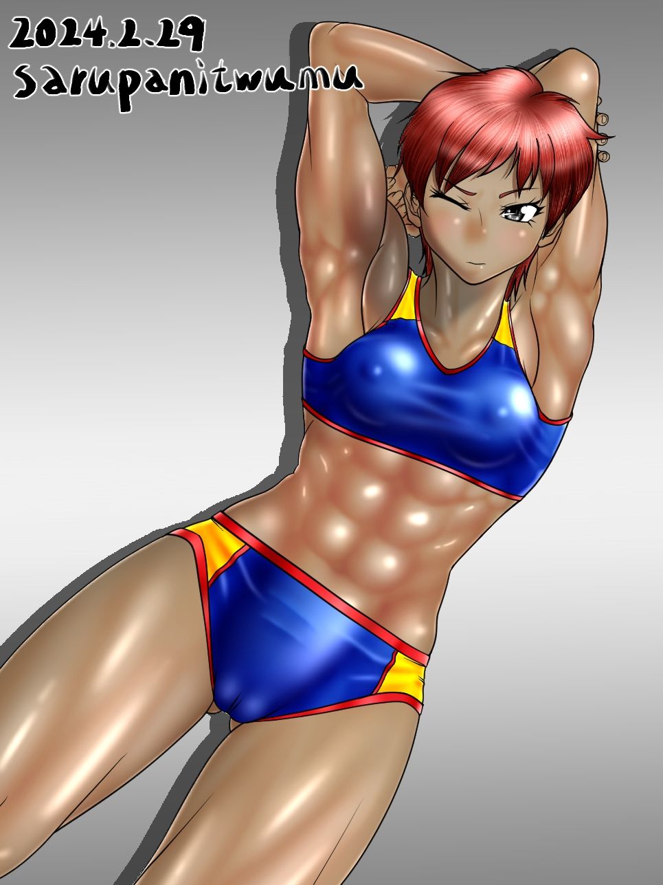 サンプル画像4:おはよう絵総集編2(筋肉病院（さるぱにとぅむ）) [d_424517]